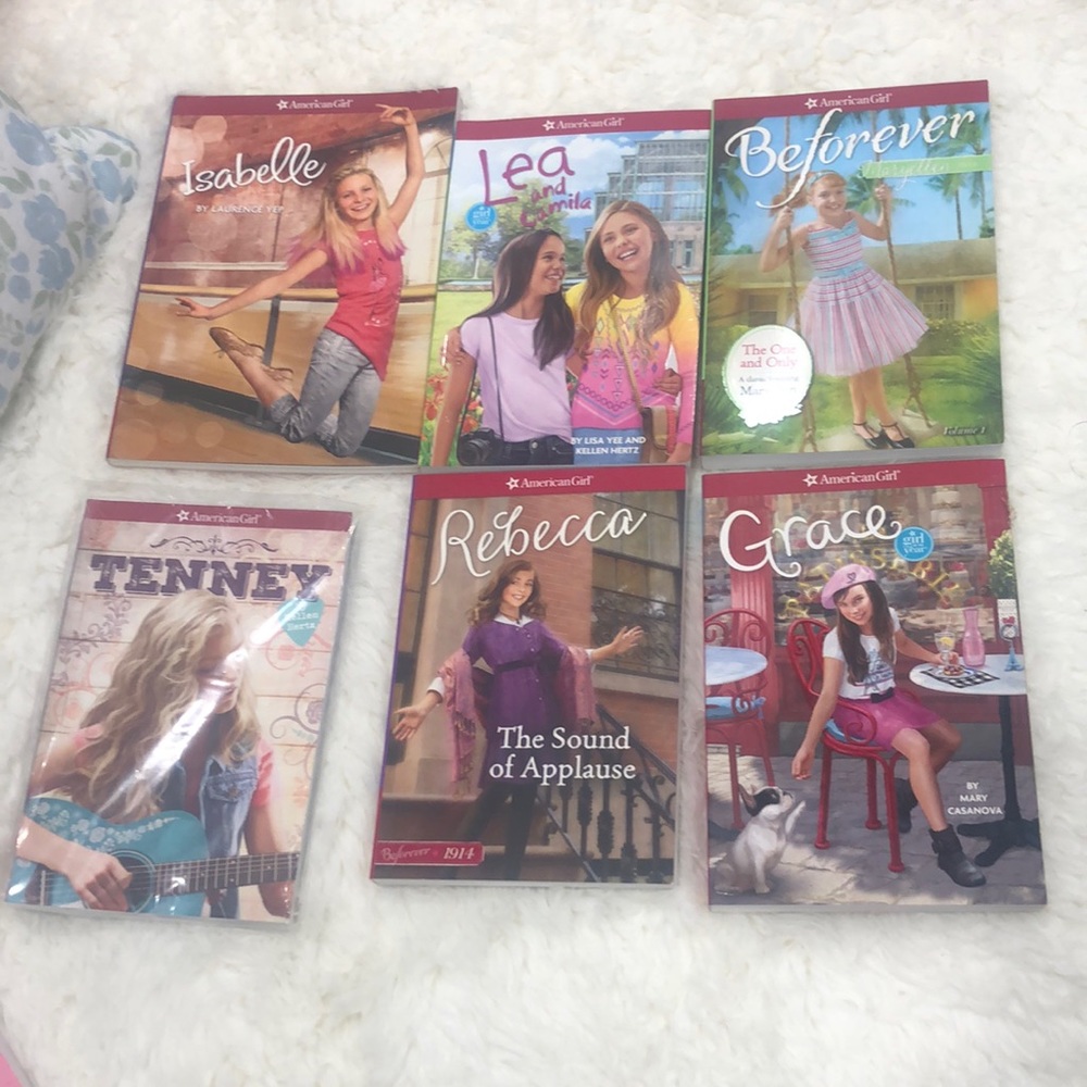6 American girl books